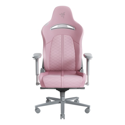 Razer Enki - Quartz - Gaming Chair for All-Day Comfort - Built-in Lumbar Arch - Optimized Cushion Density