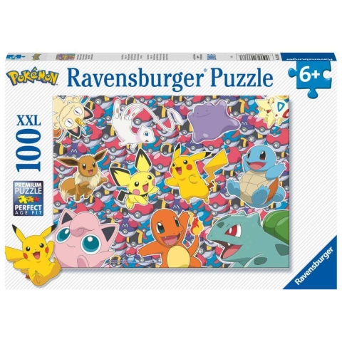 Pokemon ready to fight puzzle, 6 Jahre+, 100 Teile, Ravensburger