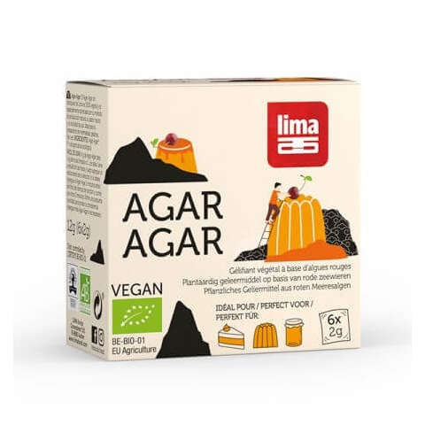 Agar-Agar Bio, 6x2 g, Bio Holistic