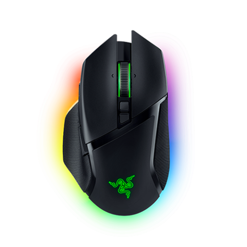 Razer Basilisk V3 Pro - Customizable Wireless Gaming Mouse with Razer HyperScroll Tilt Wheel