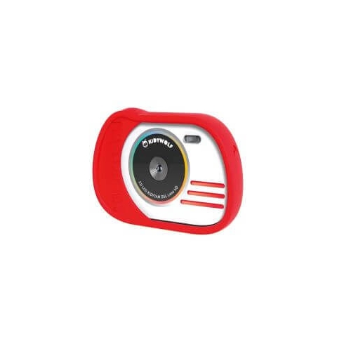 Kidycam digitale Videokamera für Kinder, Rot, Kidywolf
