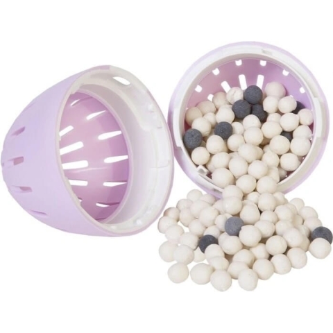 Ecoegg Eierwaschpatrone - 50 Waschgänge Frühlingsblumen 1×1 Stück, Patrone für 50 Waschgänge