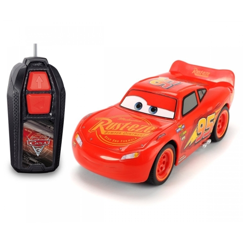 Dickie Toys 203081000 Fahrzeug "rc Cars 3 Lightning Mcqueen Single Drive 1:32, 14cm"