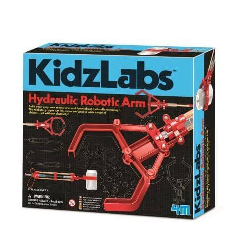 Kidzlabs hydraulischer Roboterarm, ab 5 Jahren, 4M