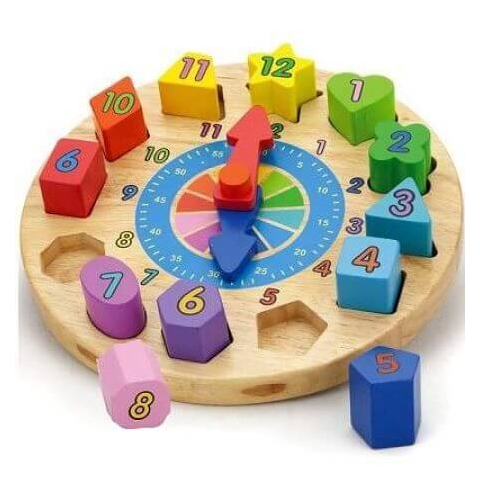 Holzpuzzle, Uhr, 59235, NCT