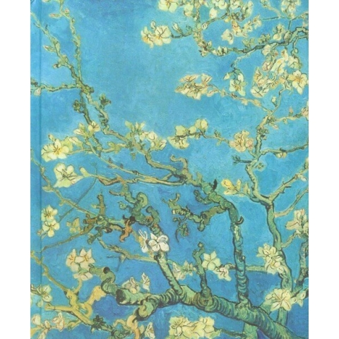 Mandelblüte Großes Notizbuch