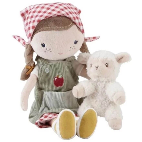 Little Dutch Rosa Rosa Farmer Puppe 35 cm