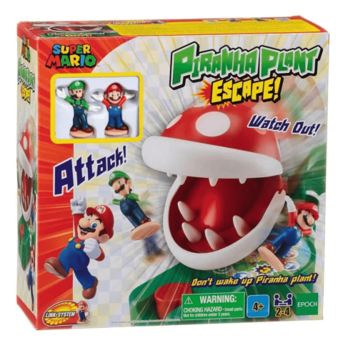 Brettspiel Piranha Plant Escape Super Mario, +4 Jahre, Epoche