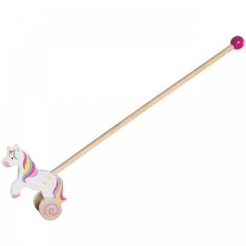 Einhorn-Schiebespielzeug, Goki