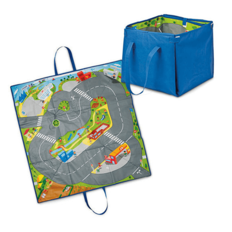 Spielmatte und Spielzeugkiste Traffic, Miniland