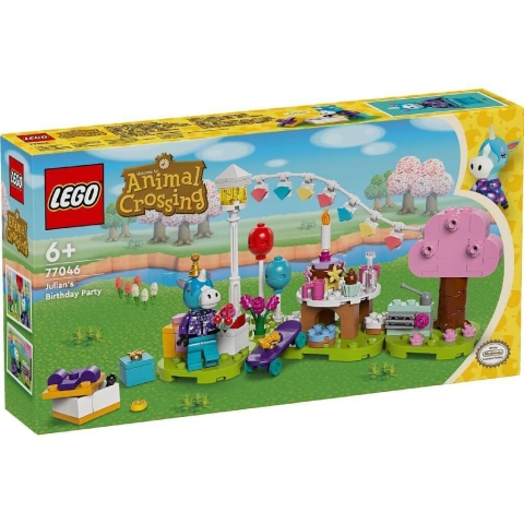 Julians Geburtstagsparty Animal Crossing, ab 6 Jahren, 77046, Lego