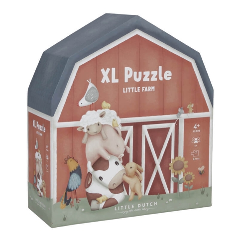 Puzzle XL Little Farm, 12 Monate+, Little Dutch