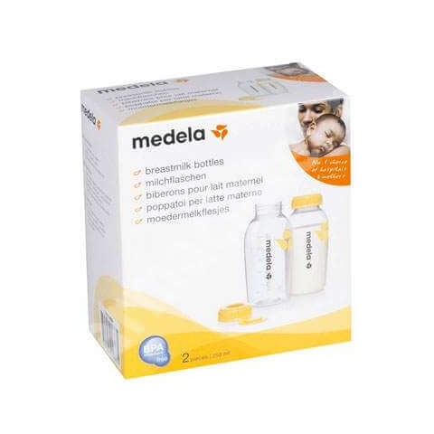 Milchsammelflaschen-Set, 2x250 ml, Medela