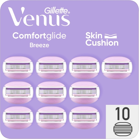 Gillette Venus Venus ComfortGlide Breeze Scherköpfe 10 Stück