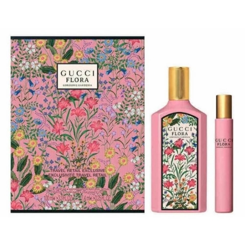 Gucci Flora Gorgeous Gardenia Eau de Parfum, 100 ml + Eau de Parfum, 10 ml