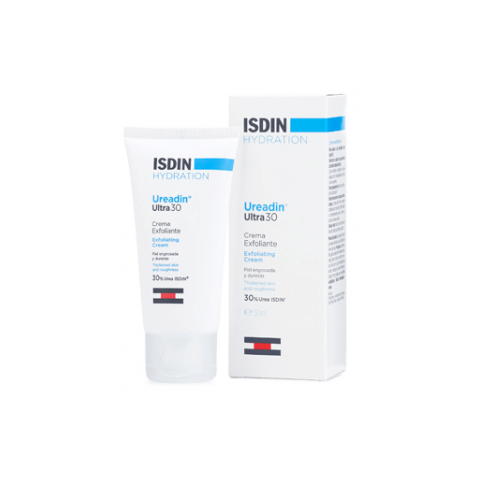 Isdin Ureadin Ultra30 Peeling-Creme verdickte Haut und Härte, 50ml