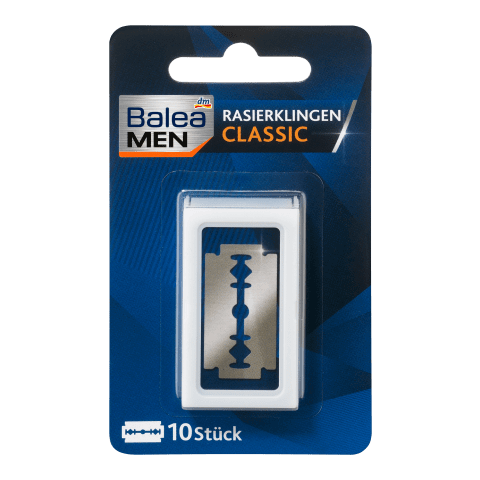 Balea MEN Rasierklingen für Männer, 10 Stück