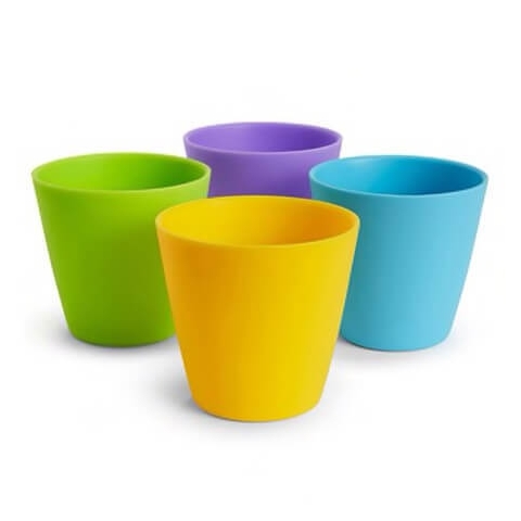 Set mit 4 farbigen Gläsern, 051762, Munchkin
