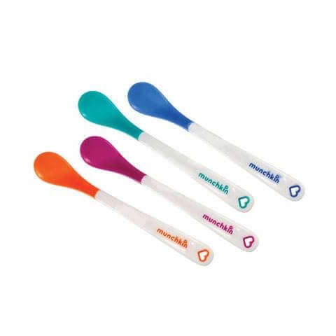 Set mit 4 Löffeln mit Temperatursensor, Munchkin