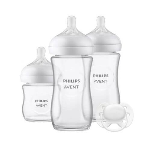 Natural Response Glasflaschen-Set, Philips Avent