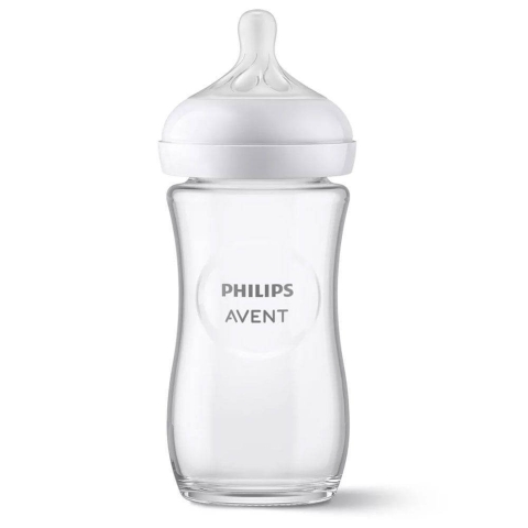 Avent Natural Response Glasflasche 1 Monat und mehr 240 ml