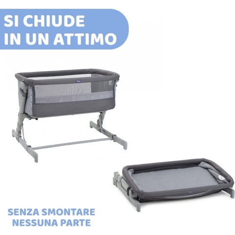 Beistellbetten Chicco Next2Me Pop Up Dark Grey