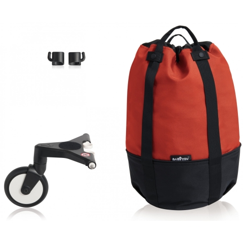 Tasche mit Rad Babyzen Tasche Yoyo + Rot