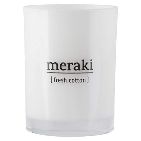 Meraki Scented Candle Fresh Cotton 220 g