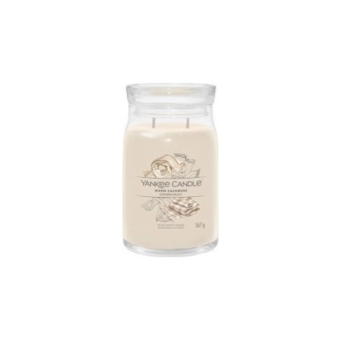 Yankee Candle Signature Large Warm Cashmere Kerze 1×567 g Warm Cashmere 1×567 g, Duftkerze