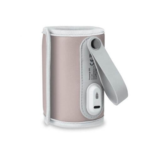 Tragbarer 5-in-1-Flaschenwärmer ThermUp Go, Rosa, Lionelo