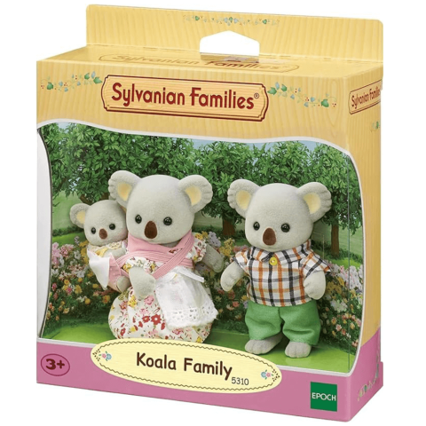 3er Set Figuren Koala Bären Sylvanian Families, +3 Jahre, Epoche