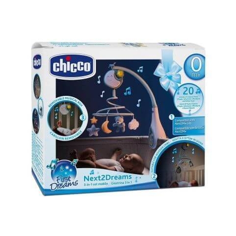 Musikalisches Karussell Next 2 Dreams, Blau, Chicco