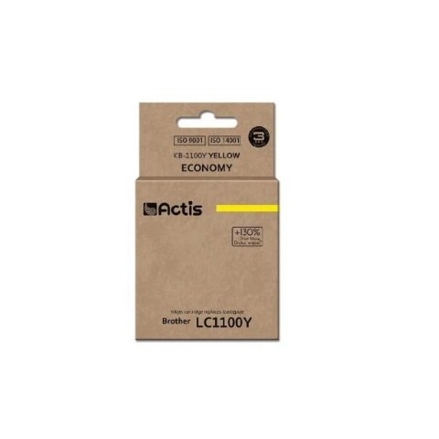 Actis, Tinte für Brother KB-1100Y (Ersatz LC1100Y) gelb (gelb)