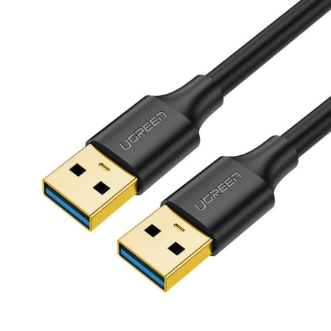 Ugreen US128 10370 USB-A 3.0 / USB-A 3.0 5Gb/s Kabel 1m - schwarz