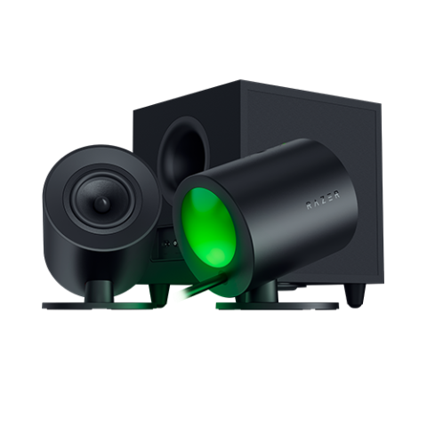 Razer Nommo V2 - Full-Range 2.1 PC Gaming Speakers with Wired Subwoofer