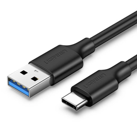 Ugreen Kabel US184 20882 USB-A 3.0 / USB-C 3A 1m - schwarz