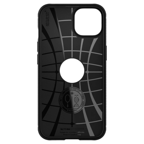 Spigen Rugged Armor Tasche für iPhone 13 - mattschwarz