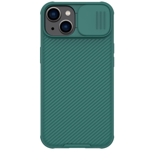 Nillkin CamShield Pro Case iPhone 14 Plus gepanzerte Tasche Kameraabdeckung Kameraabdeckung grün