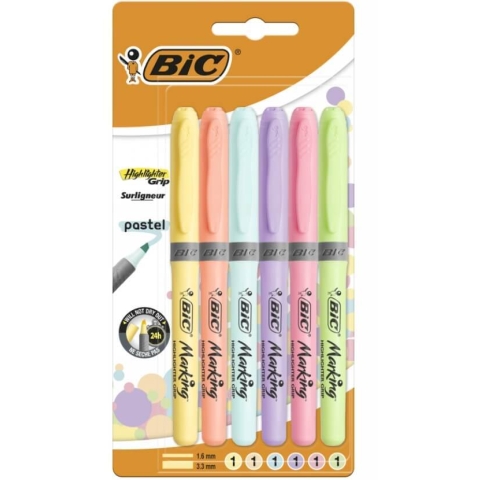 BIC, Tinters, 6 Farben