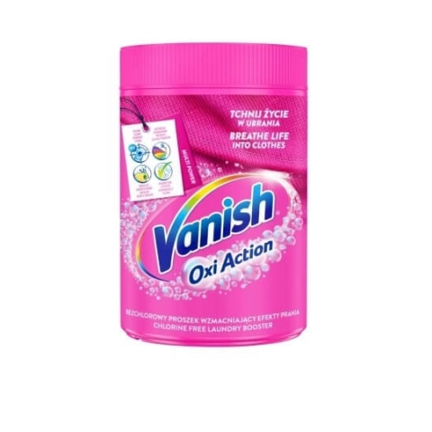 Vanish Oxi Action Farbiges Textilwaschmittel Rosa 625 g