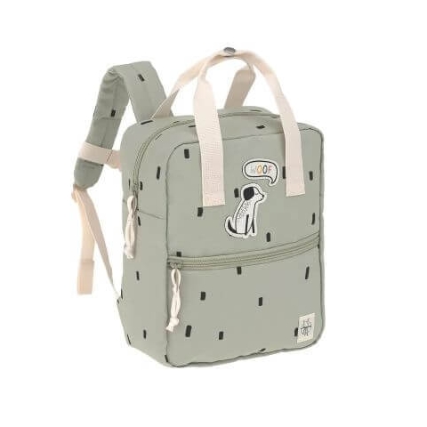 Rucksack Square Happy Prints, Helloliv, Laessig