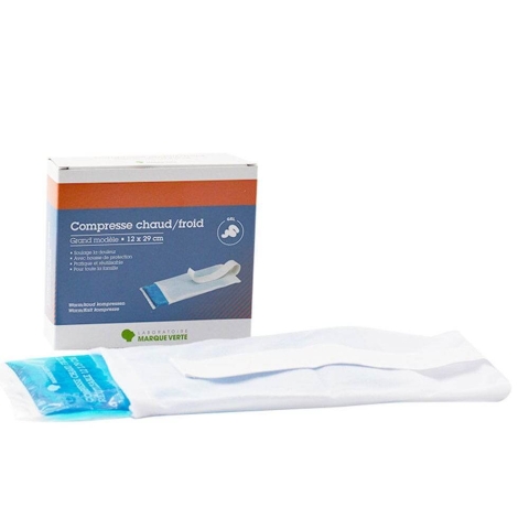 Marque Verte ActiKine Heiß/Kalt Gel Tabletten 12x29cm Großes Modell 1 UNIT