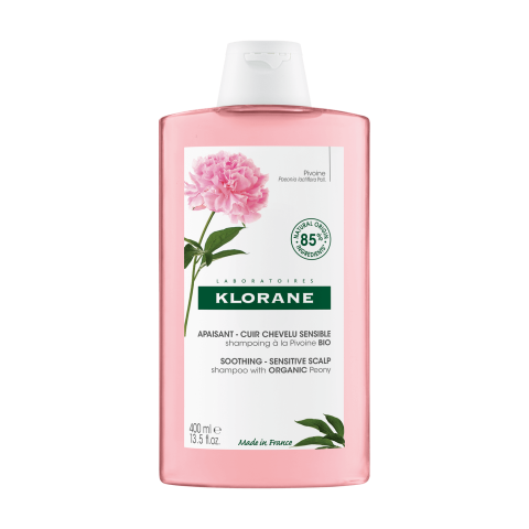 Klorane, Haarshampoo mit Bio-Pfingstrose, 400 ml