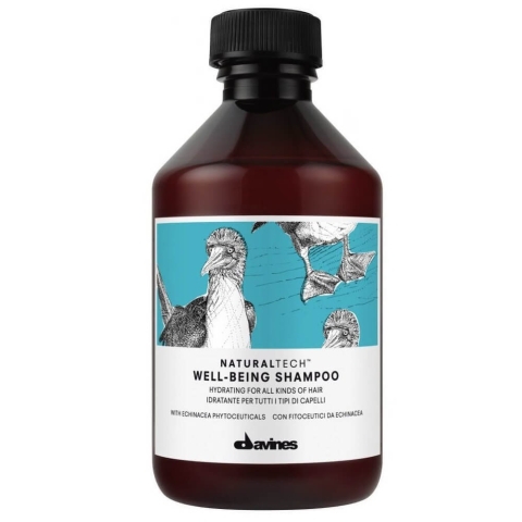 Davines Naturaltech Wohlbefinden Feuchtigkeitsspendendes Shampoo, 250 ml
