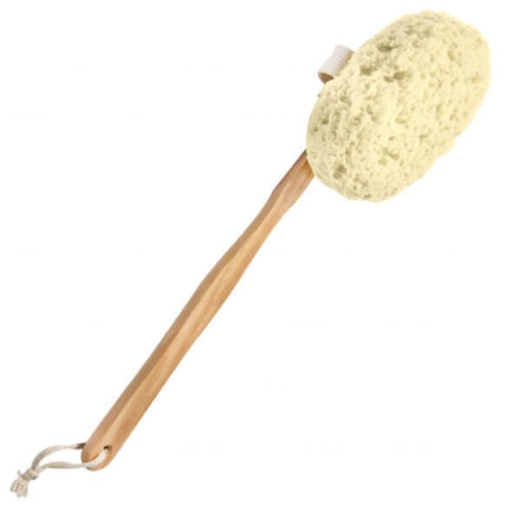 Naturborsten Badebürste mit Holzgriff - Hochwertige Qualität - 45cm Länge - Modell 6036