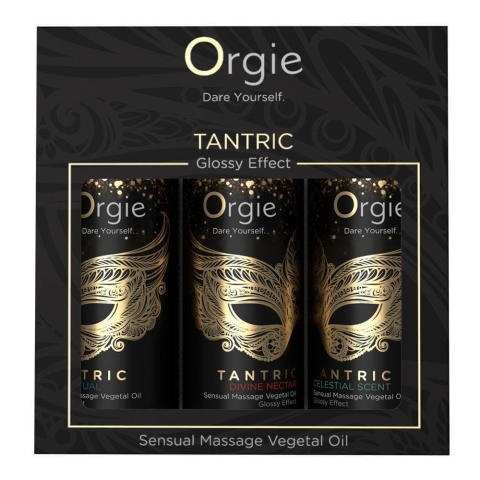 Orgie Tantric Tantric Kit Masau Öl Set, 3x30ml
