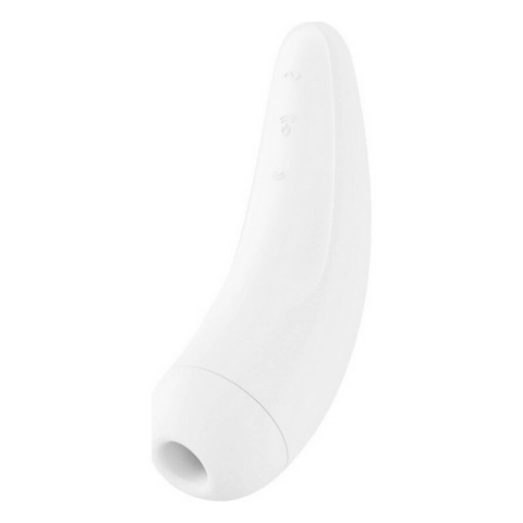 Klitoris-Saugstimulator Satisfyer CURVY 2+ Weiß