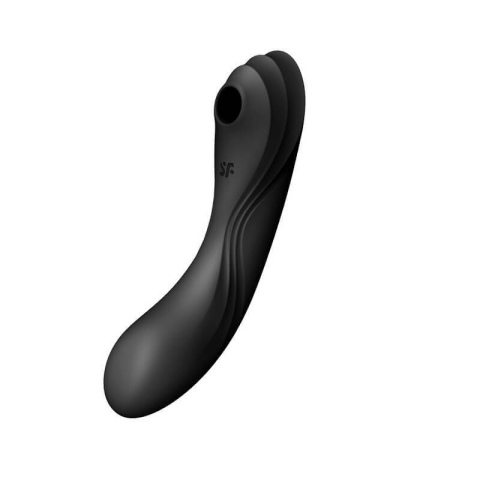 Satisfyer Curvy Trinity 4 Vibrierender Ektaler Stimulator Schwarz