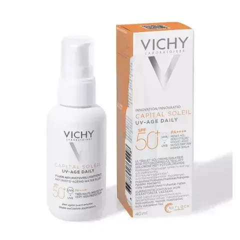 Vichy Capital Soleil Anti-Aging Sonnenschutz Fluid SPF 50+, 40 ml