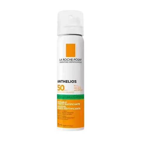 La Roche-Posay Anthelios Unsichtbar Mattierendes Gesichtsspray SPF 50, 75 ml